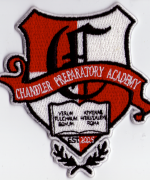 Embroidered School Logo: Chandler Preparatory Academy