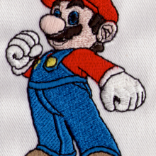 Embroidered Super Mario Bothers Character for Nintendo